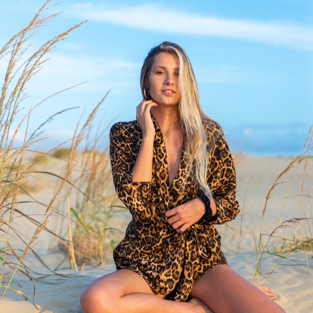 NWT CHEETAH ROMPER